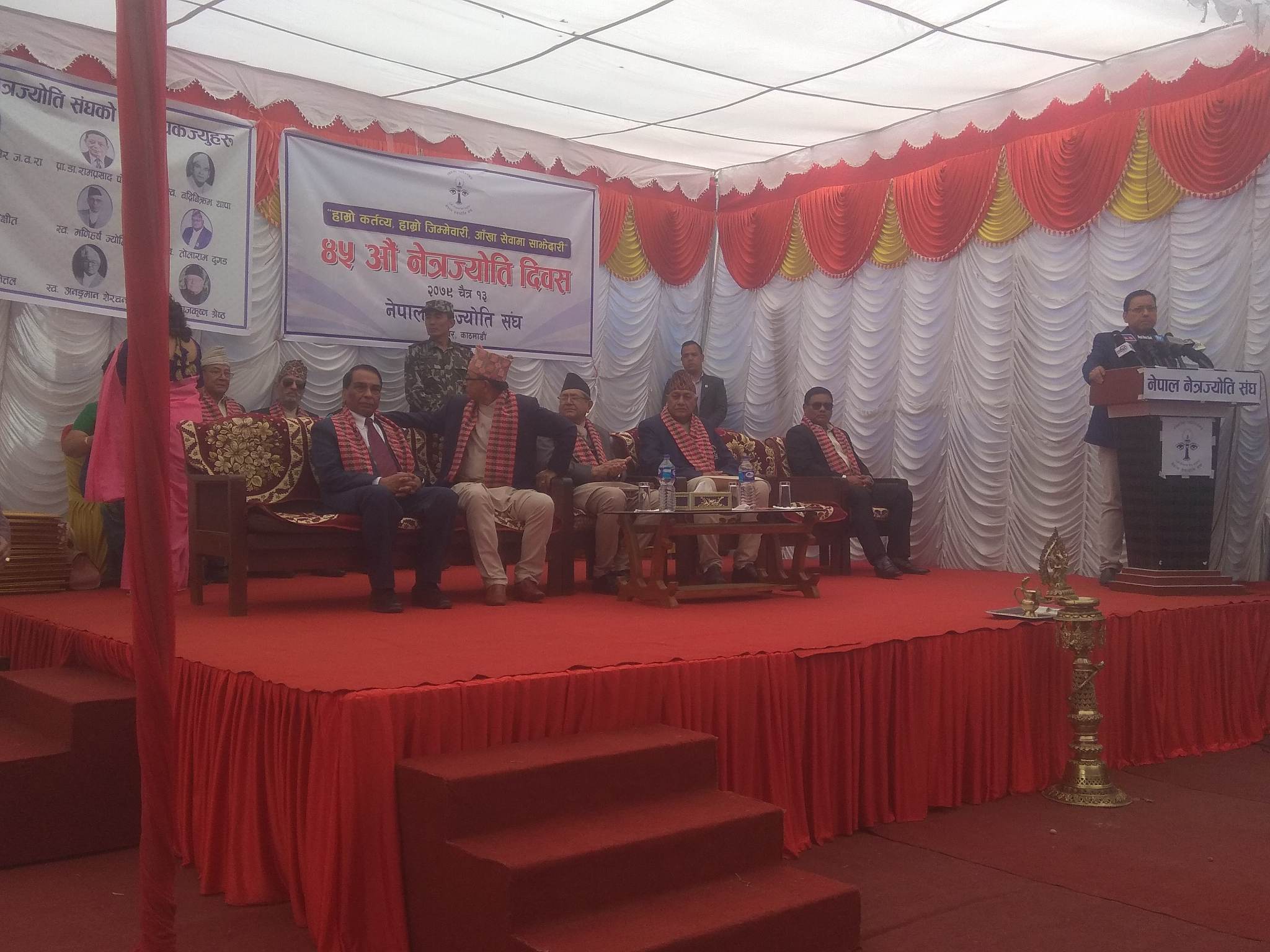एक वर्षमा नेपाल नेत्रज्योती संघद्वारा ३० लाख ७ हजार २९१ मानिसलाई आँखा परीक्षण सेवा प्रदान
